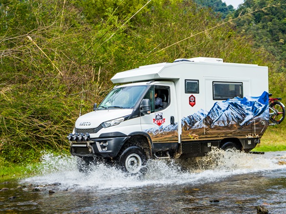 意大利进口依维柯 Daily 4X4“拓步者”四驱越野房车 